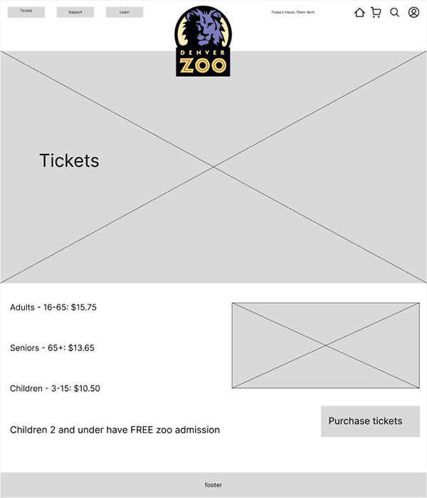 Mid-fidelity wireframe 2