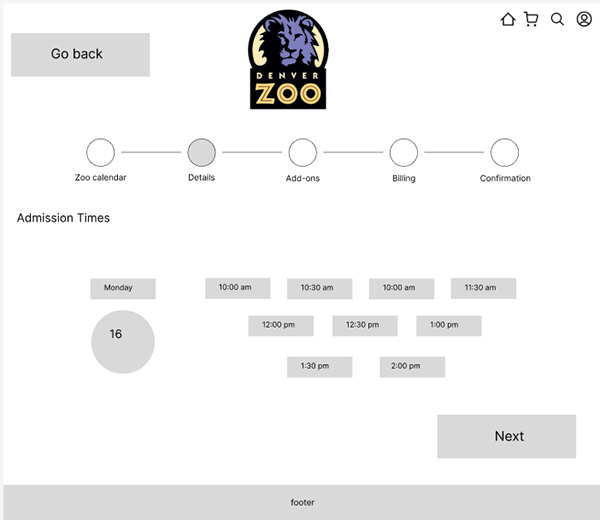 Mid-fidelity wireframe 4