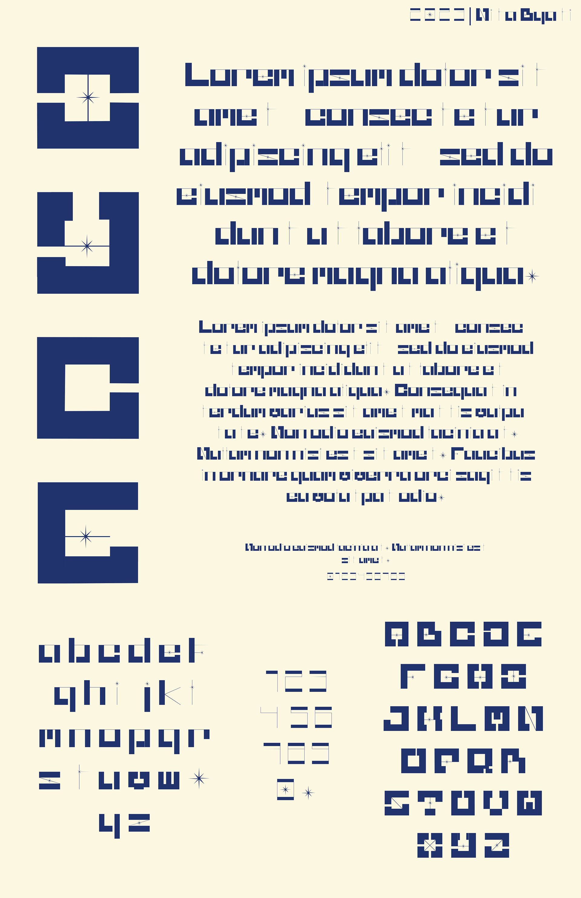 Eyce Font Display