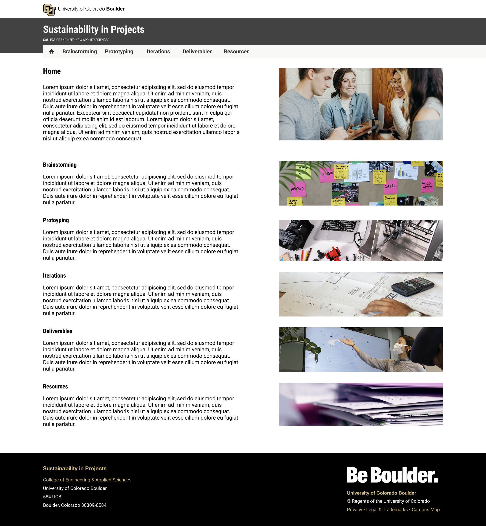 CU Design System Wireframe 1